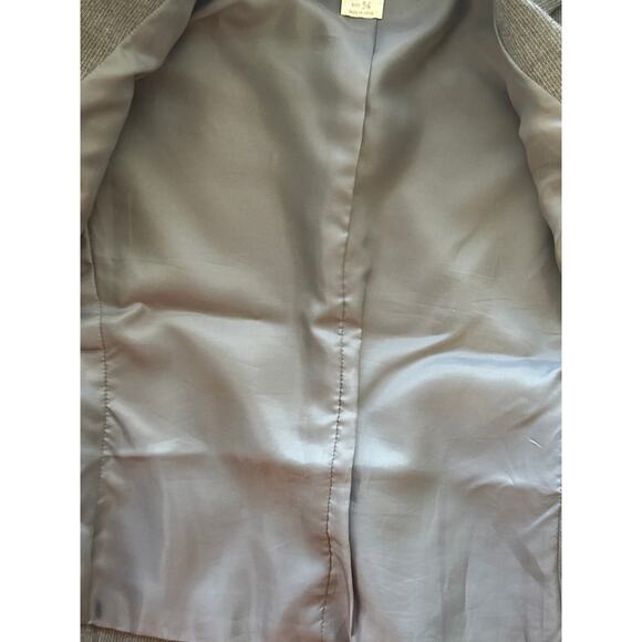 VTG Jean Nicole Corpcore Midi Skirt Set 5/6 Grey Preppy Classic Preppy RL Vibes - Picture 15 of 16